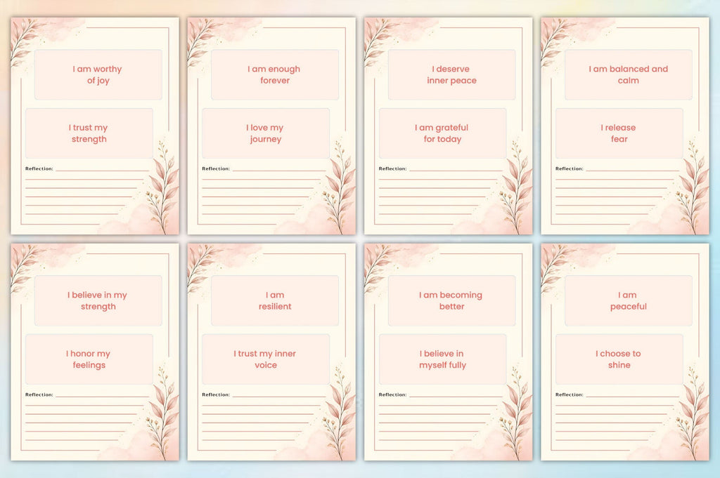 Self Love Affirmations Book