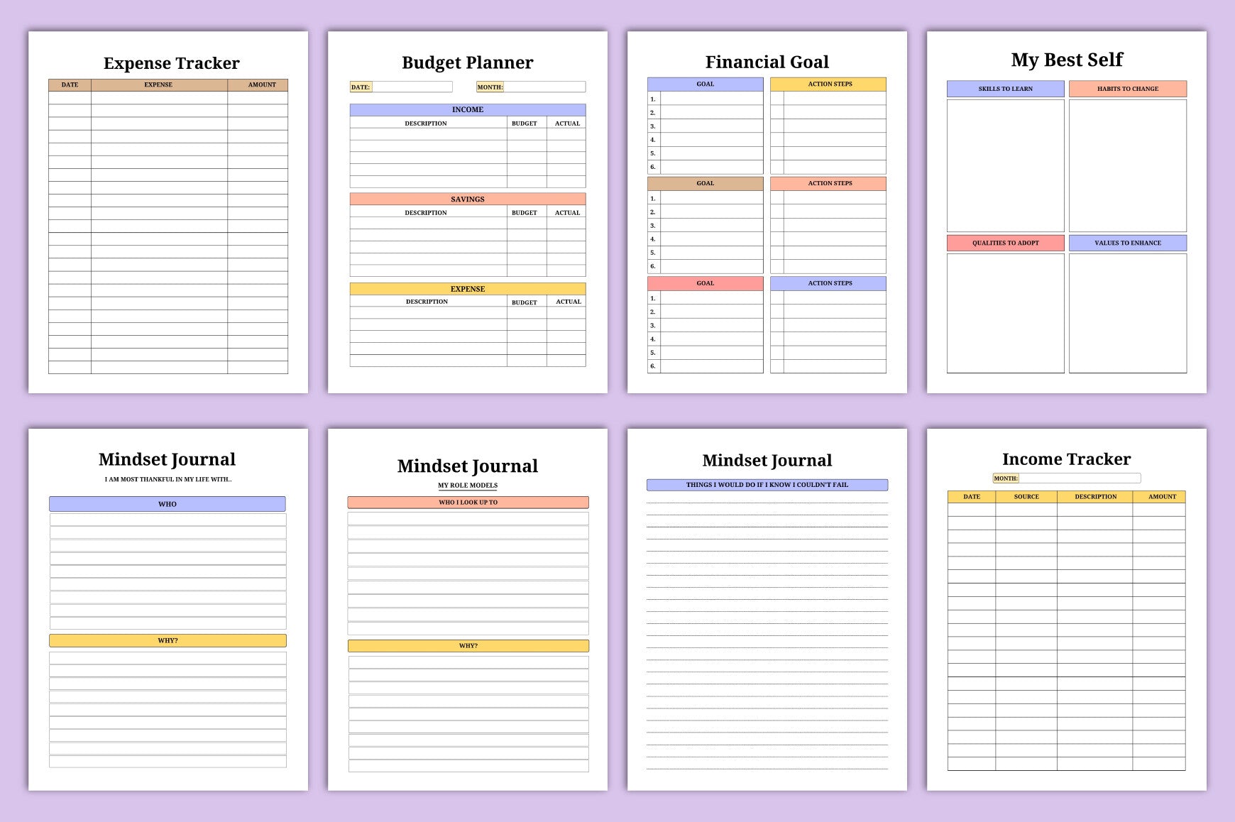 Law of Attraction Planner