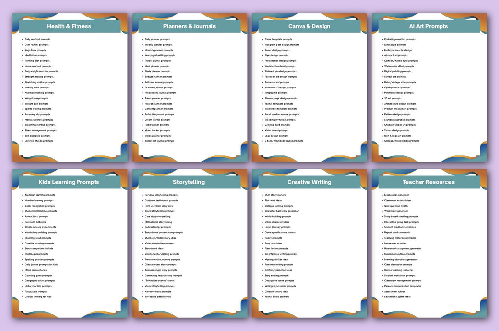 AI Tools Guidebook Prompts