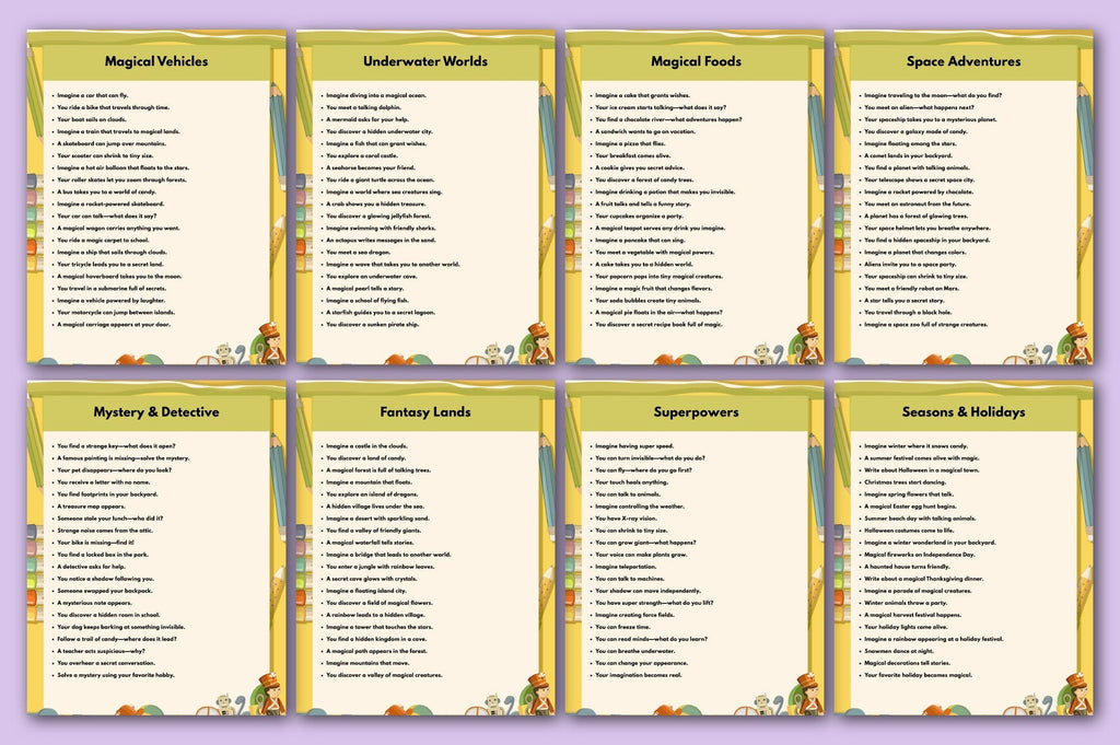 Creative Kids Story Vault Graphics Planner