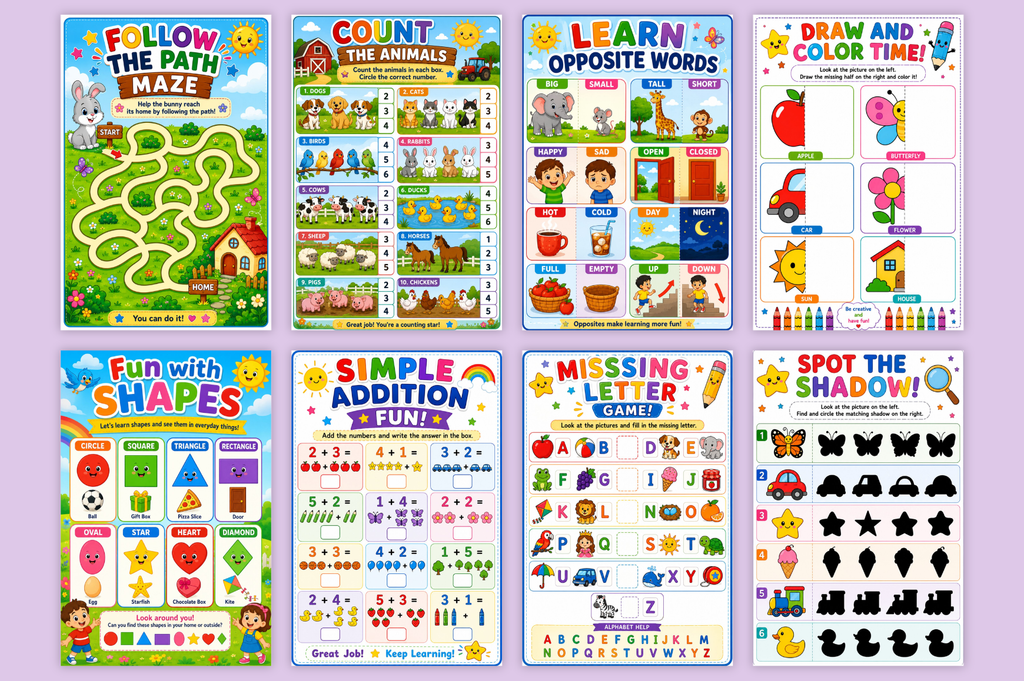 Amazing Activity For Kids Book