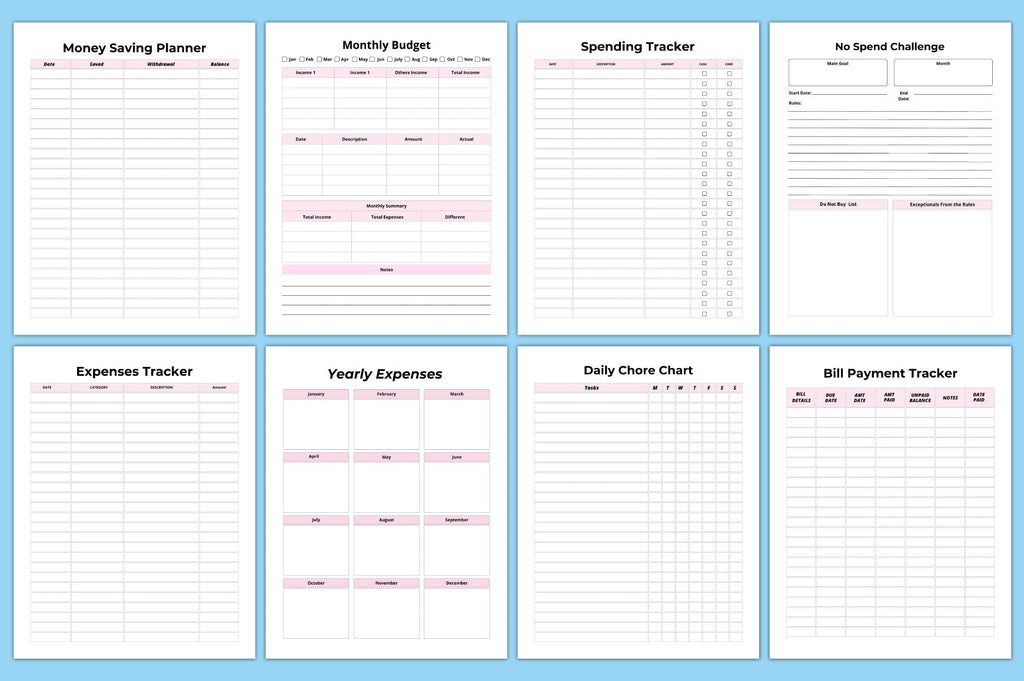 My Personal Templates Planner