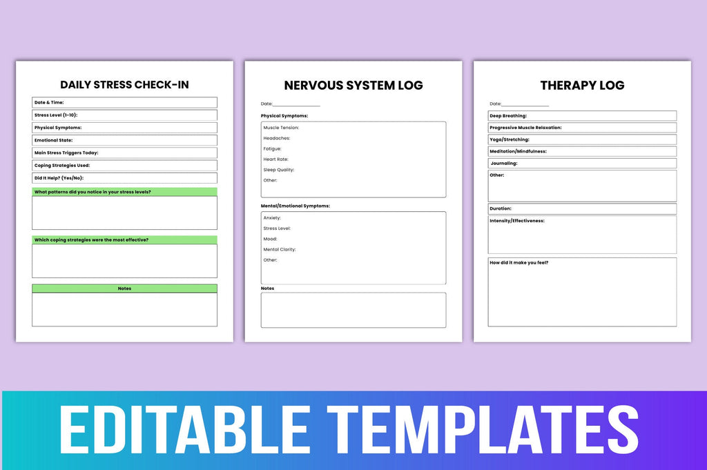 Nervous System Therapy Workbook
