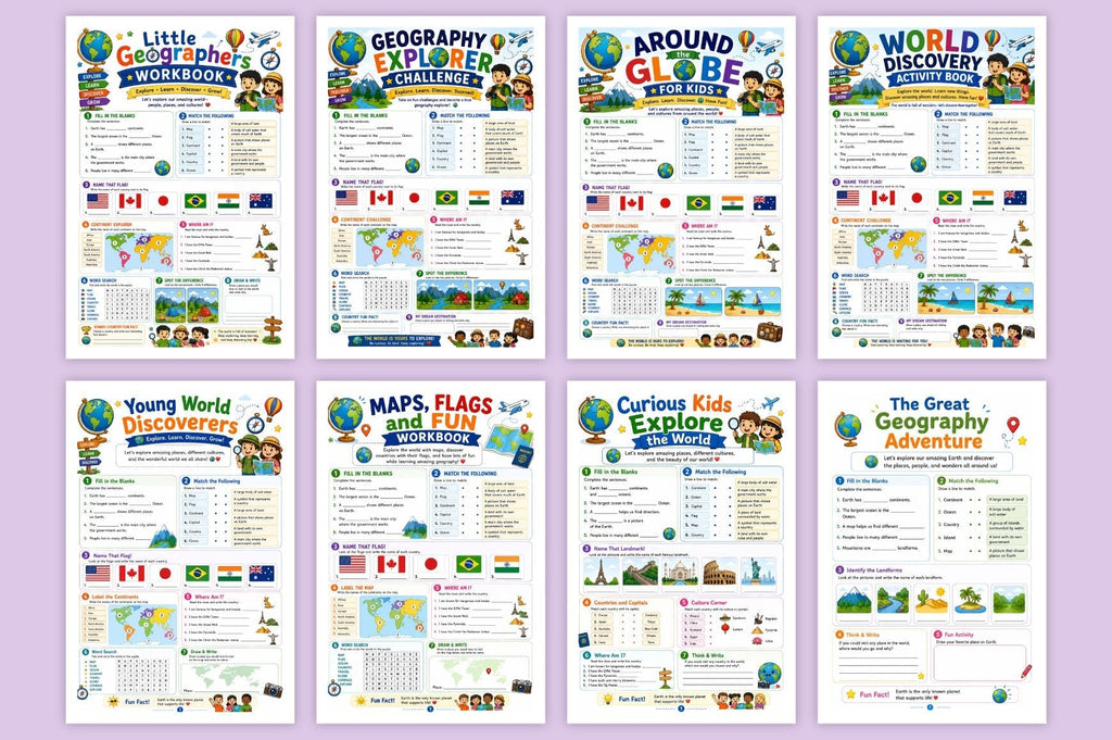 Kids World Explorer Workbook