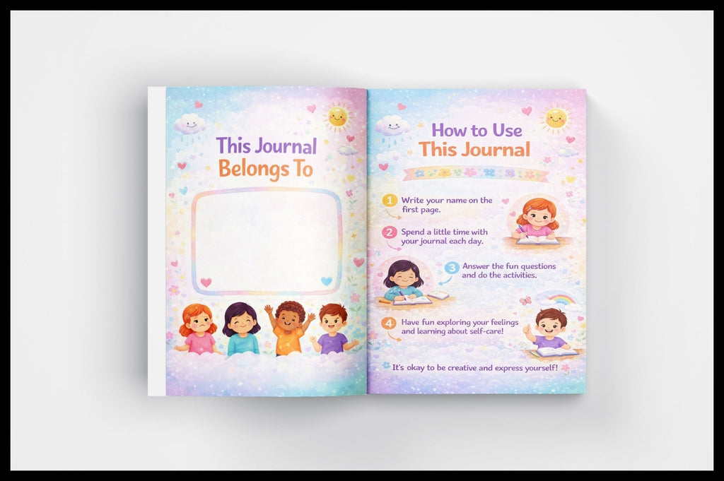 Kids' Self-Care Feelings Journal