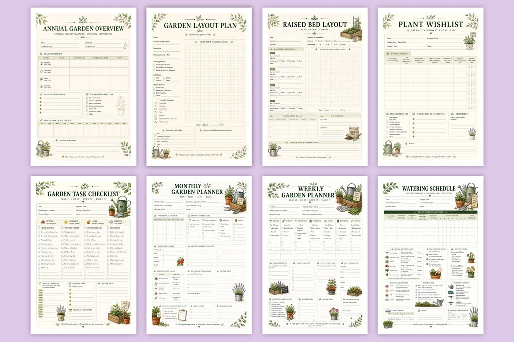 Backyard Gardening Planner