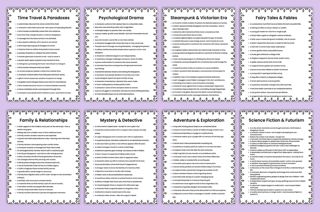 AI Generated Story Starter Prompts