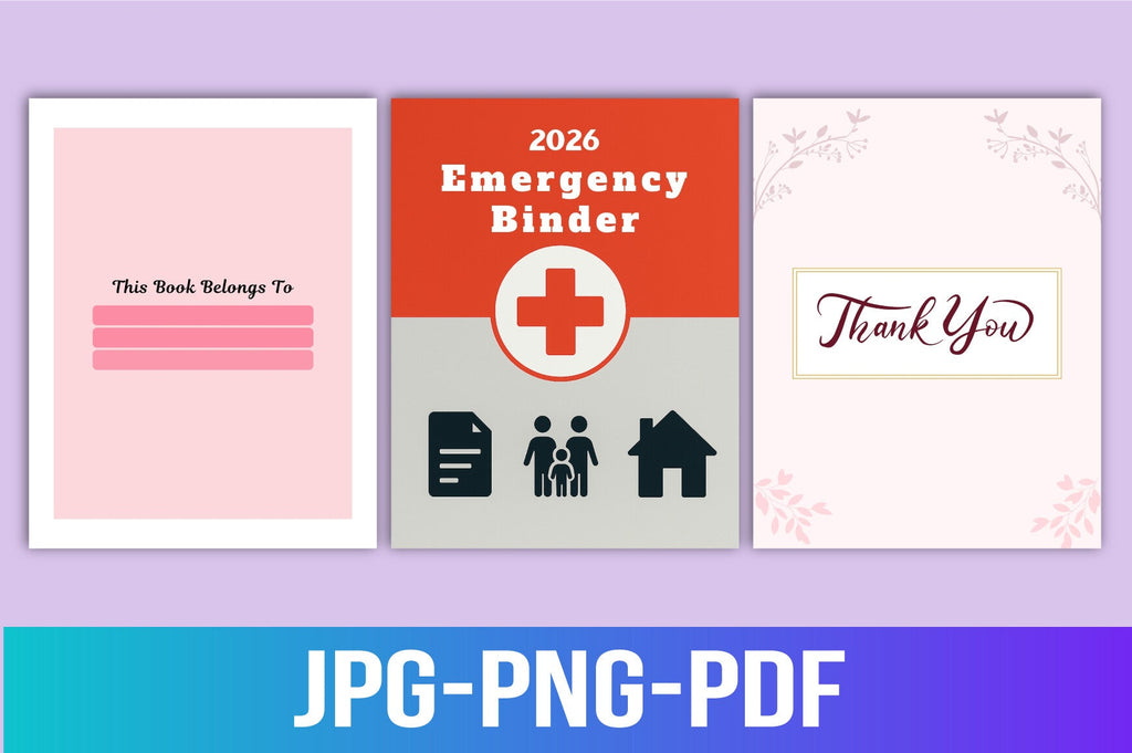 Emergency Binder Planner