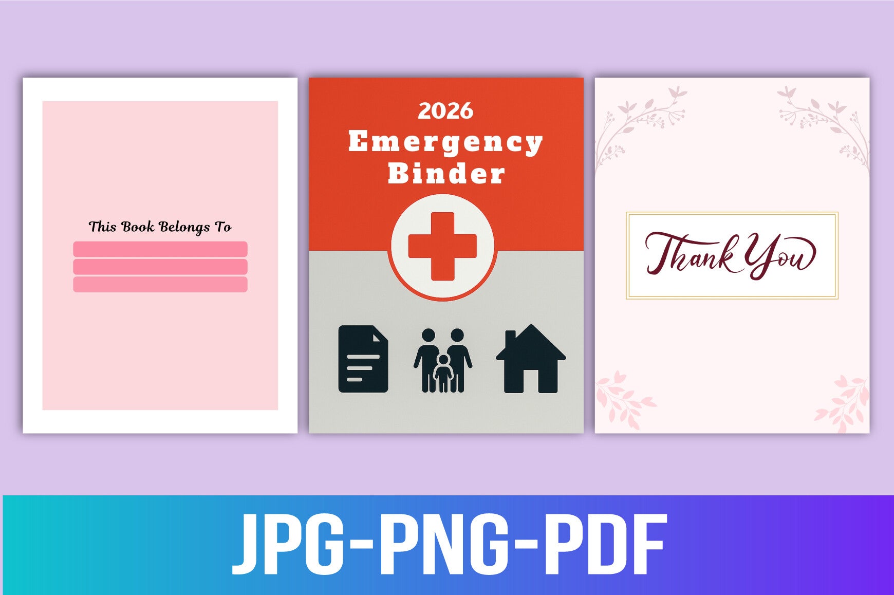 Emergency Binder Planner