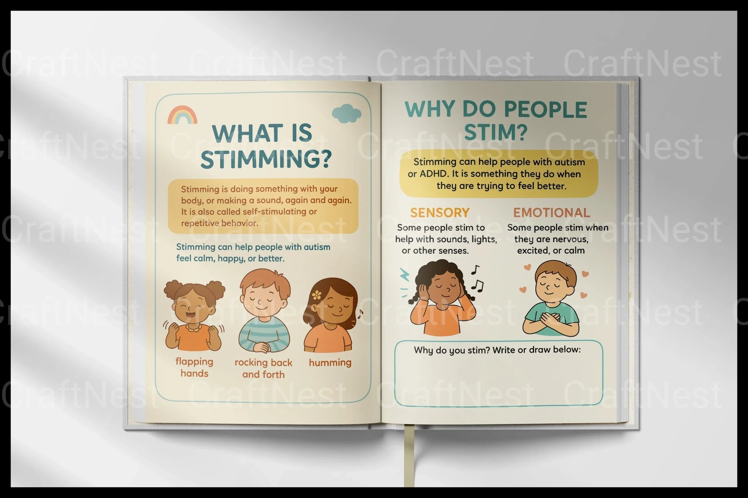Understanding Stimming A Comprehensive Guide sensory support planner