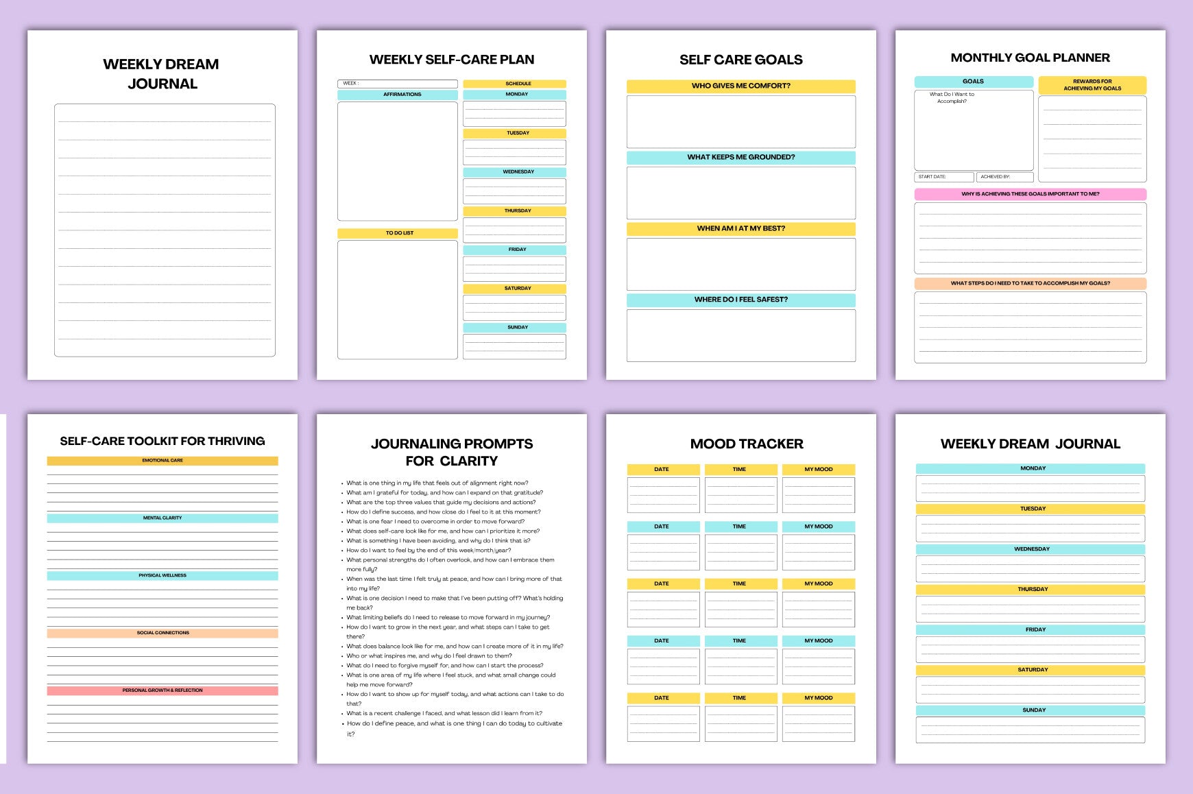 Thrive Strive Planner