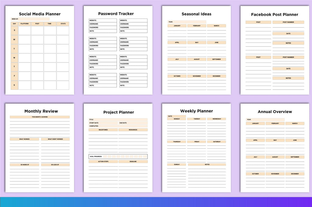 T-Shirt Business Planner