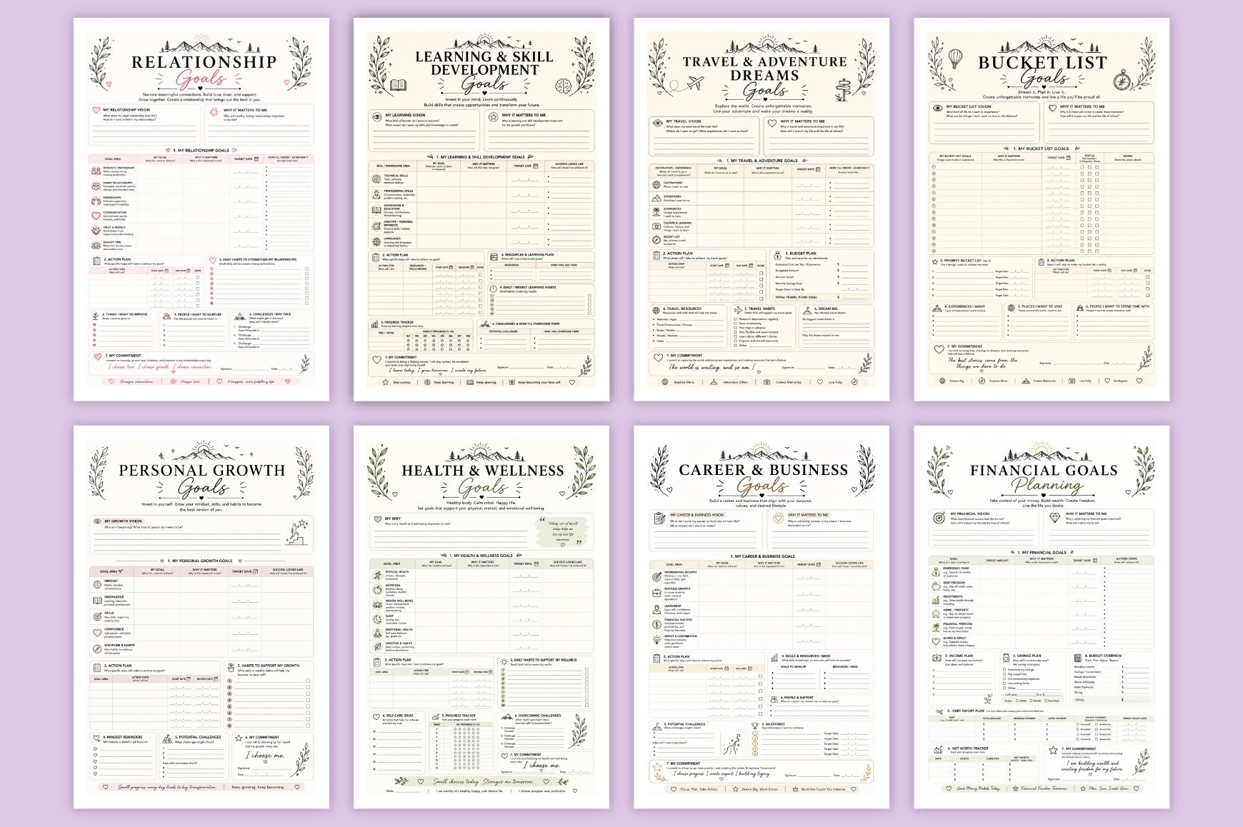 Life Vision Goal Setting Workbook