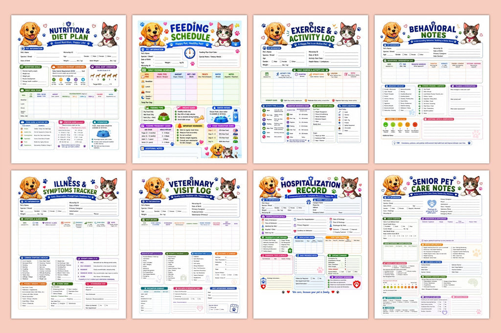 Pet Health Book