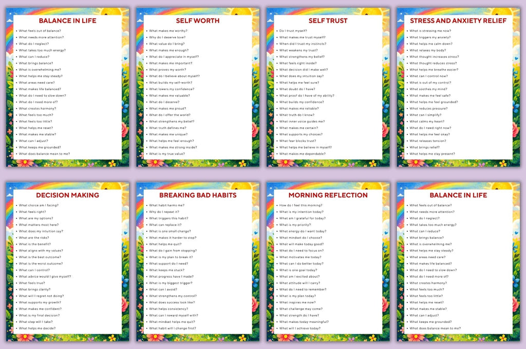 Self Love Therapy Prompts