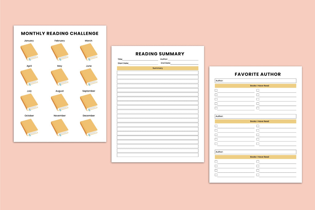 Reading Progress Journal
