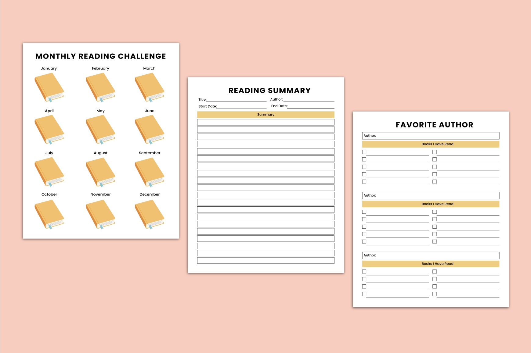 Reading Progress Journal