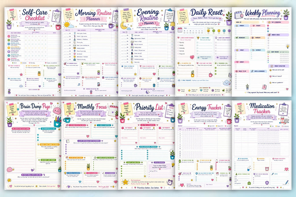 The Adhd Brain Friendly Planner