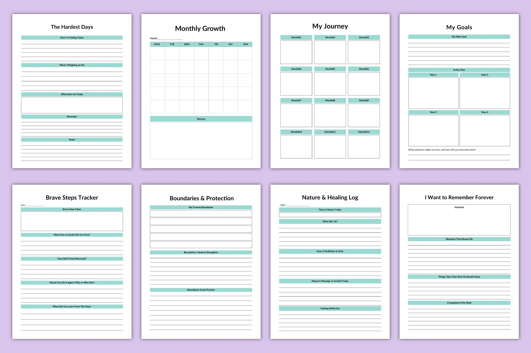 Healing Journey Planner