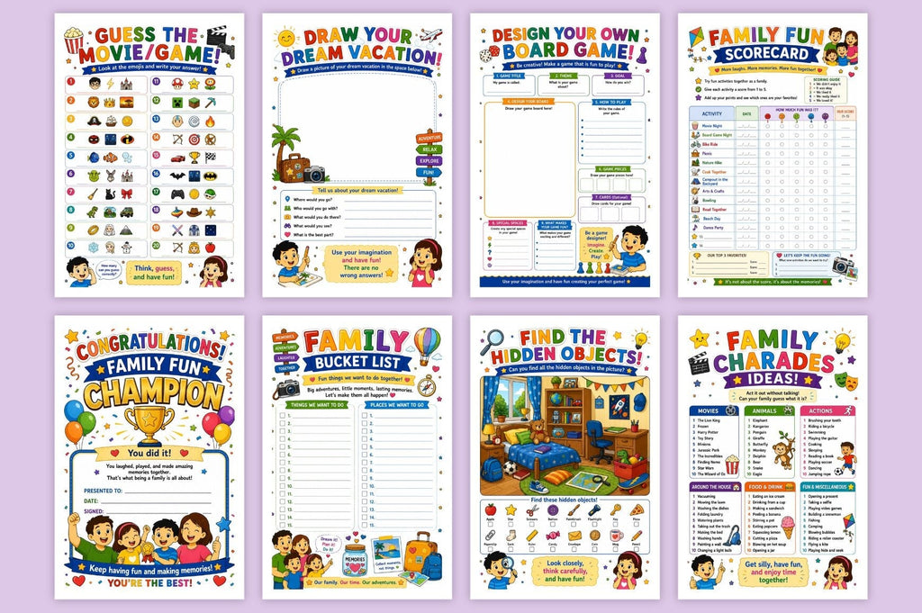 Ultimate Family Game Activity Book