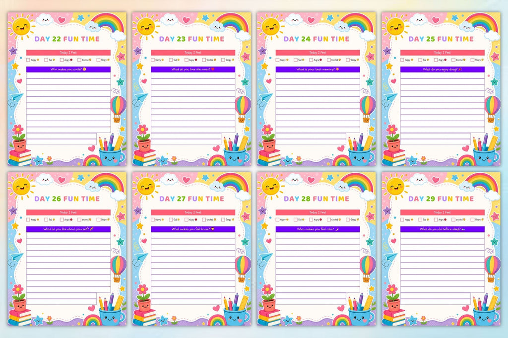 Kids Daily Fun Planner