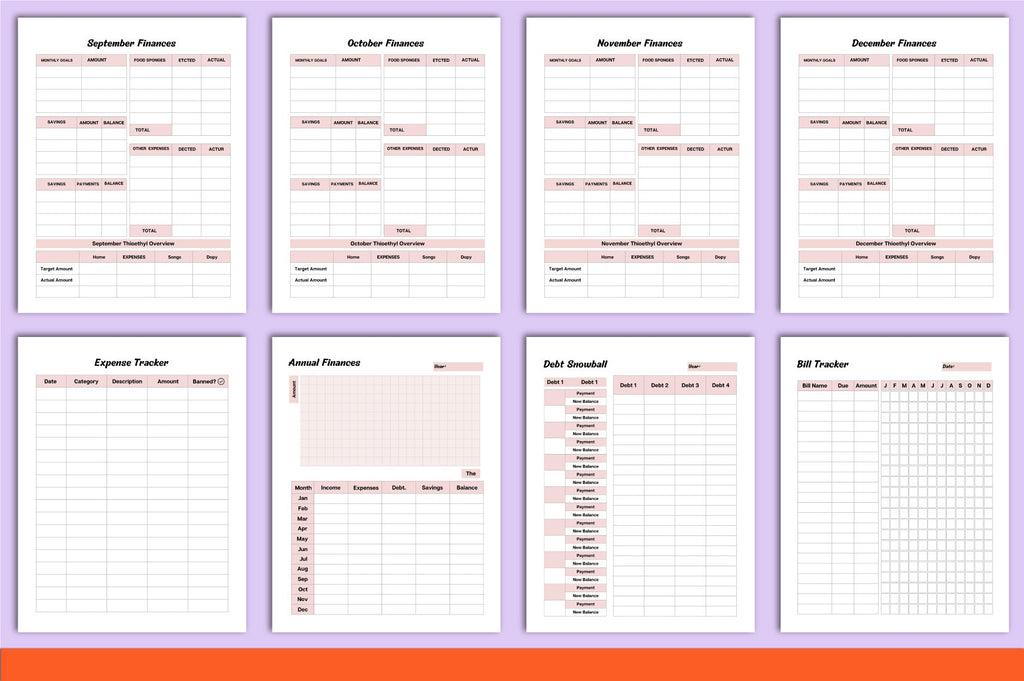 Finance Planner Guide