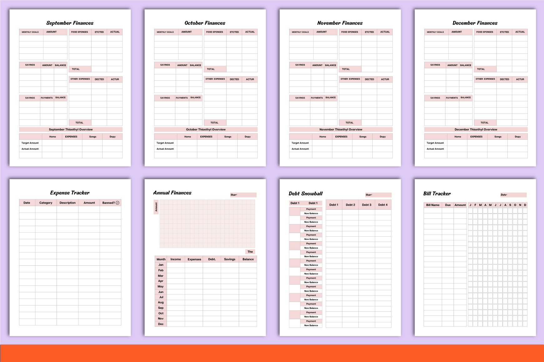 Finance Planner Guide