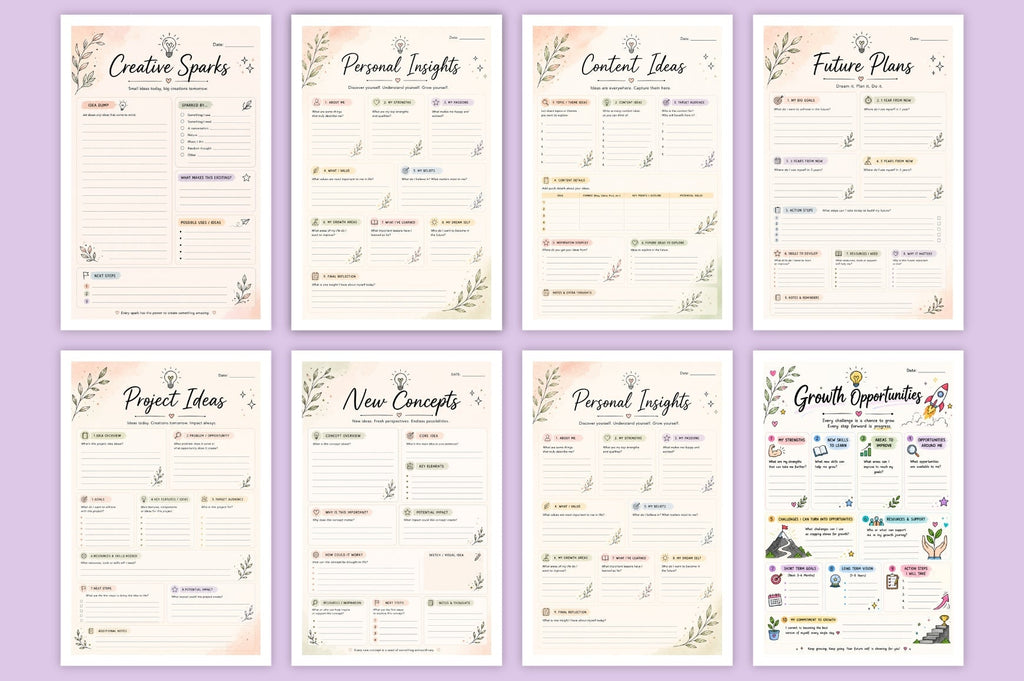 Creative Thoughts Ideas Journal