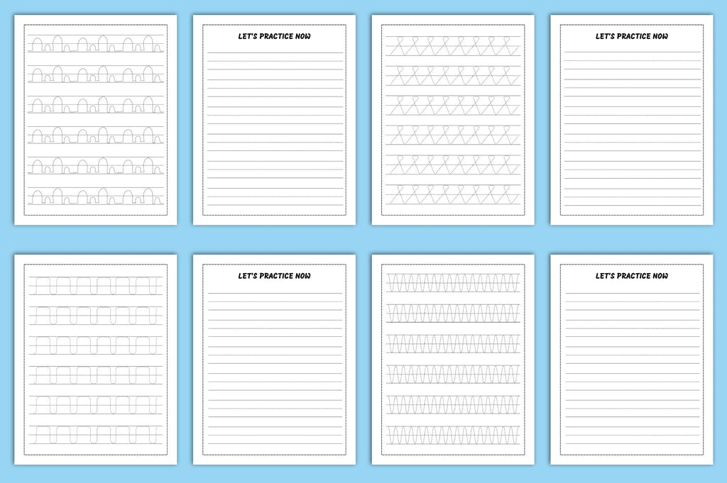 Learning to Trace: Children's Activity Workbook