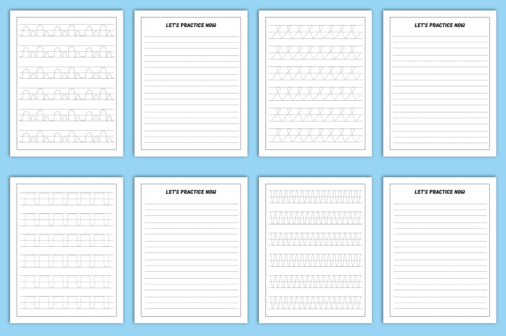 Learning to Trace: Children's Activity Workbook