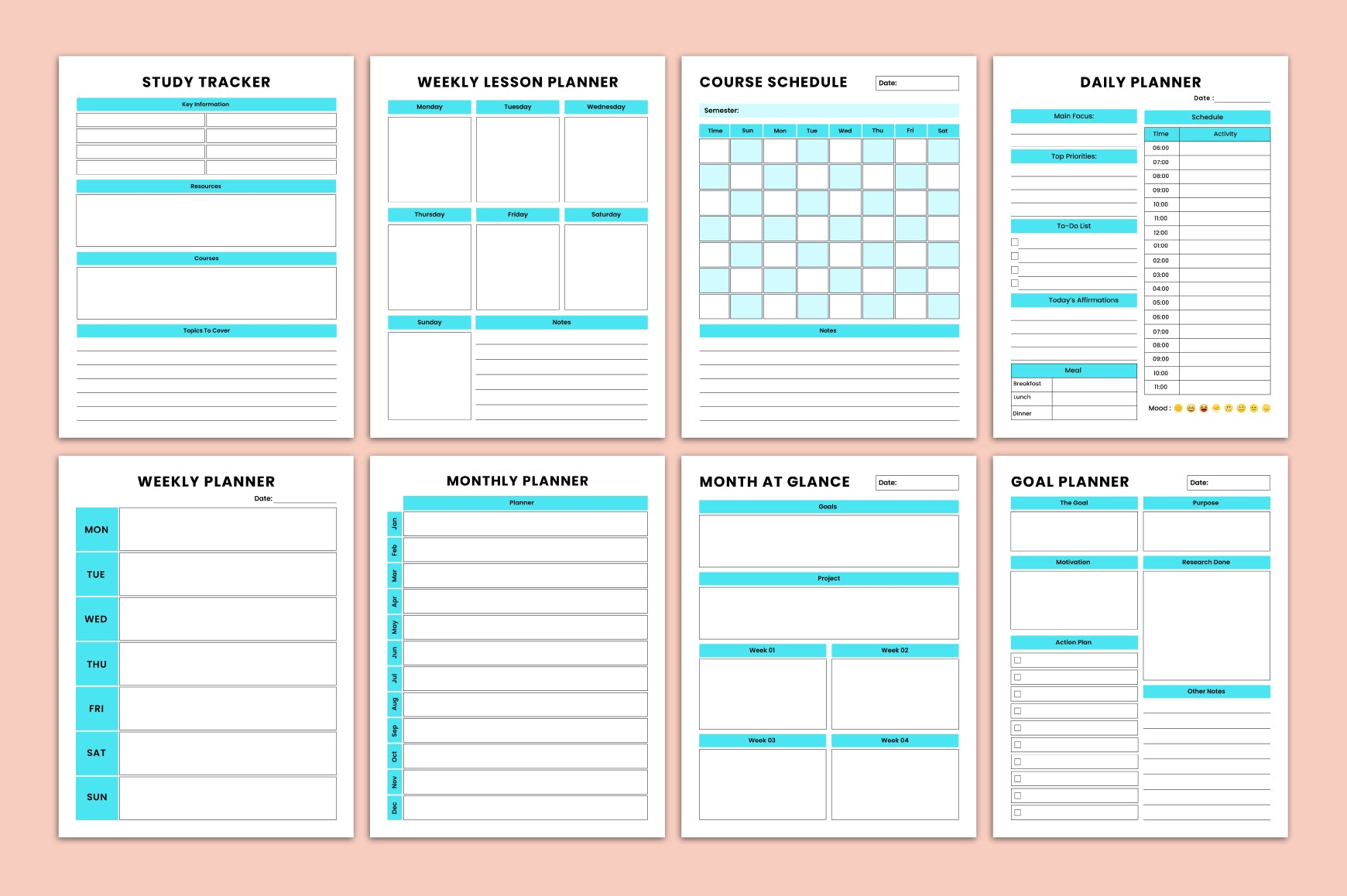 Nursing Student Planner