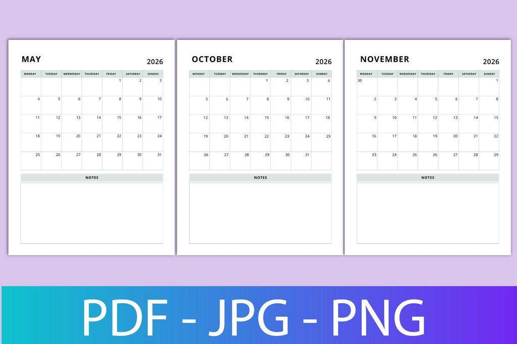 Editable Reading Planner
