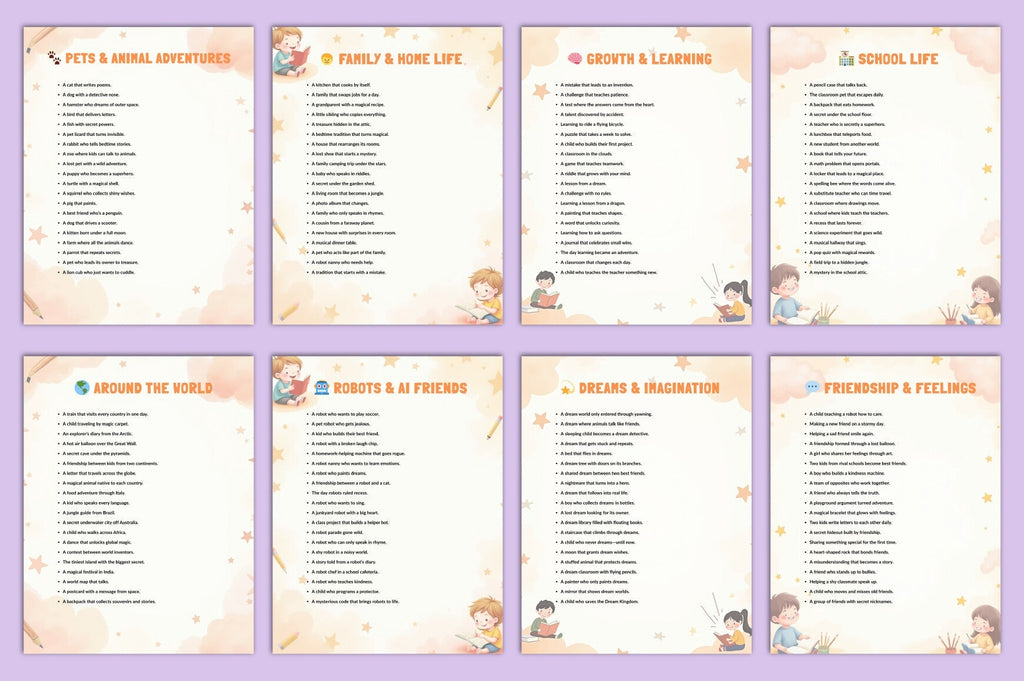 Children's Creative Prompts