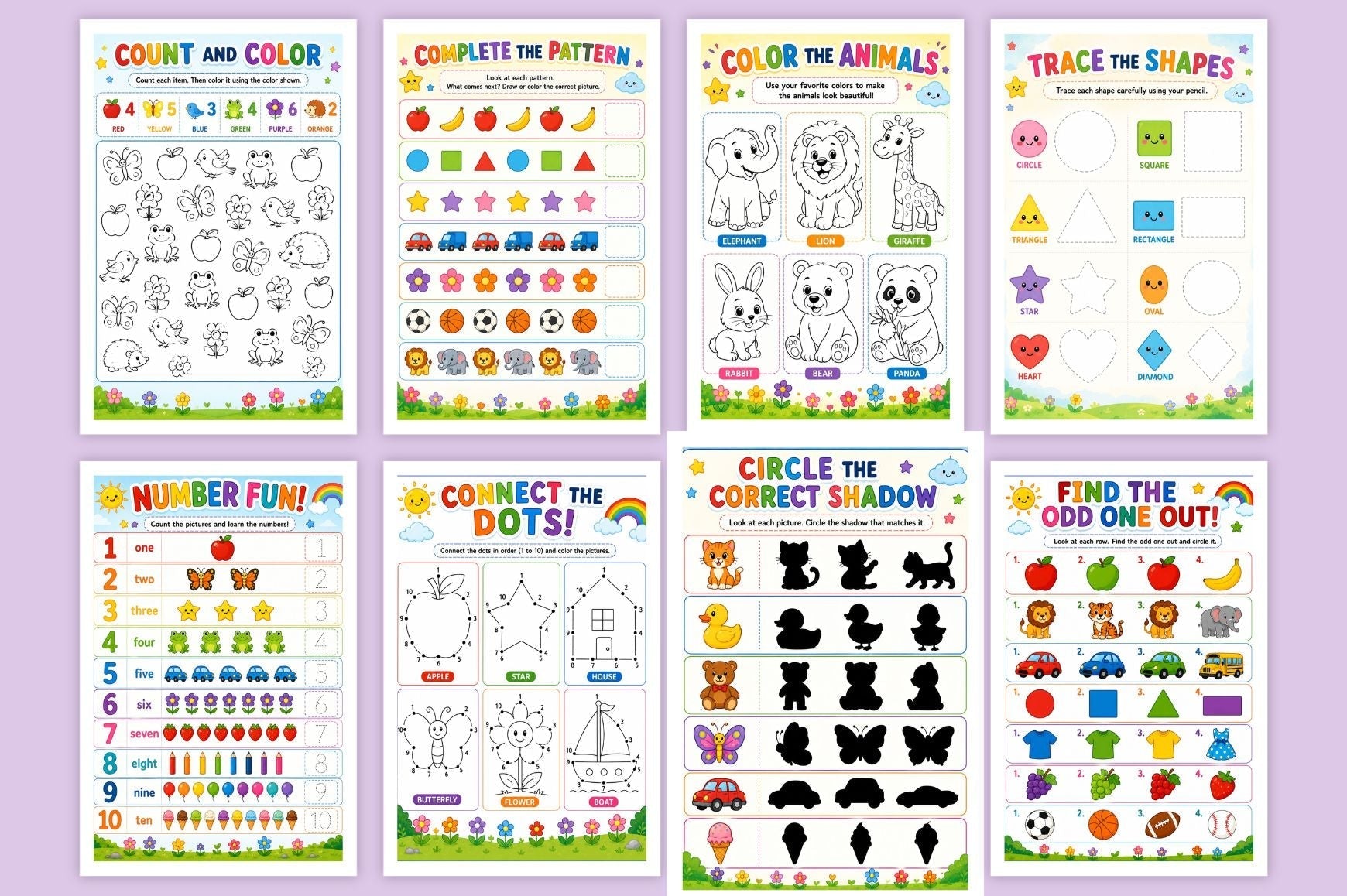 Focus Fun Activity For Kids Book