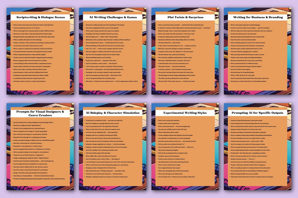 AI Writing Creation Prompts for Inspiration