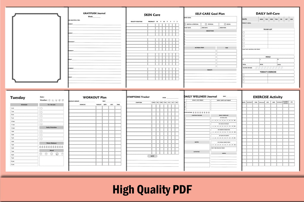 Healthy Living Planner