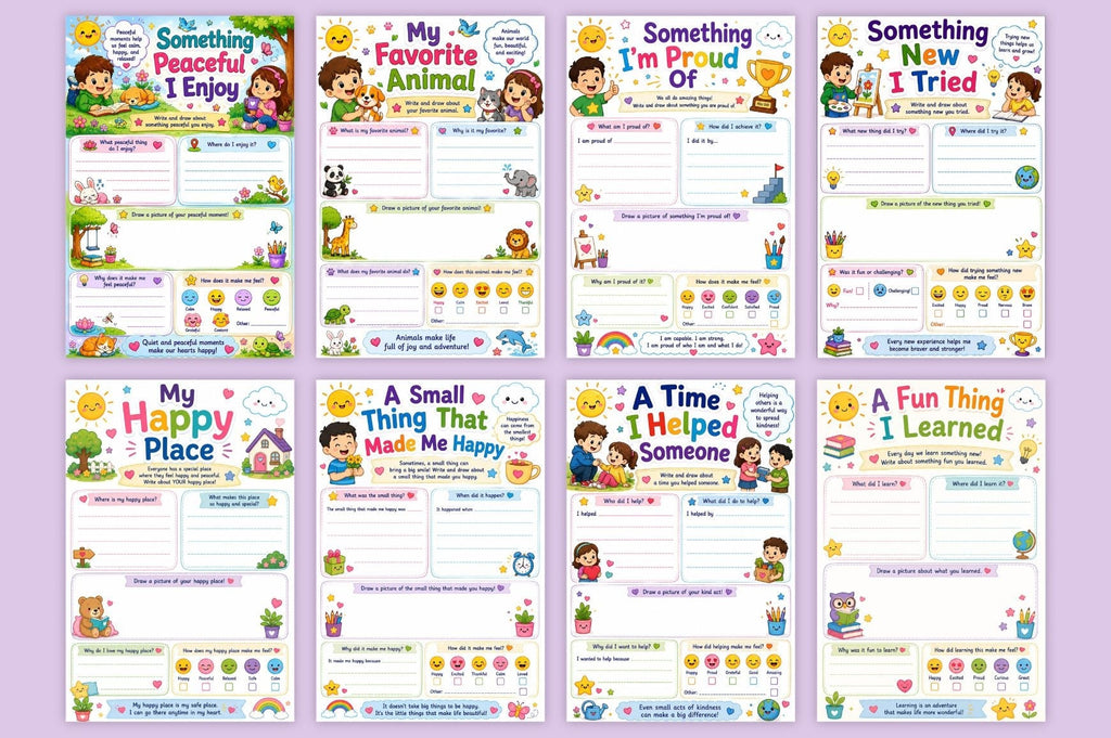 Gratitude For Kids Journal