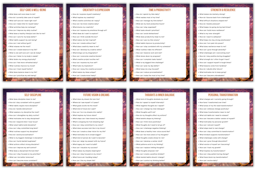 Power of Self-Love Prompts