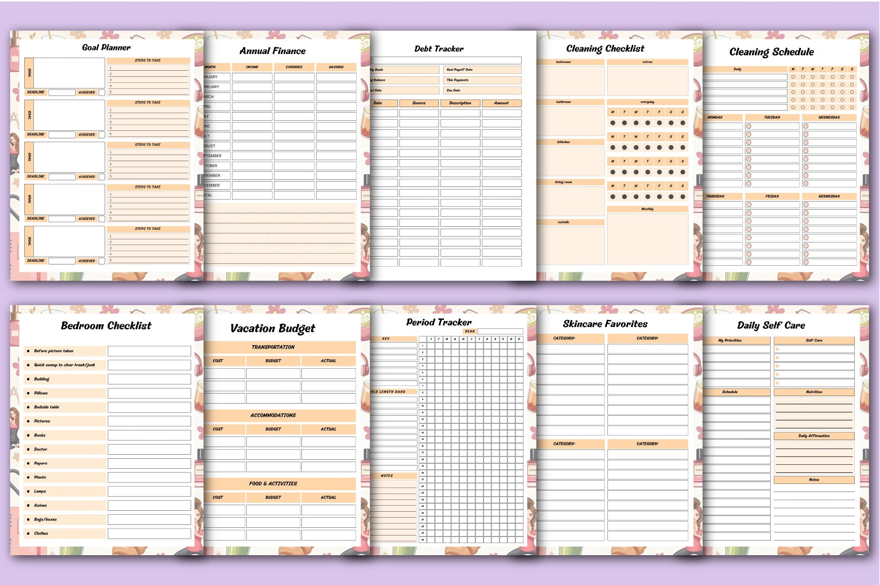 That Girl Lifestyle Planner