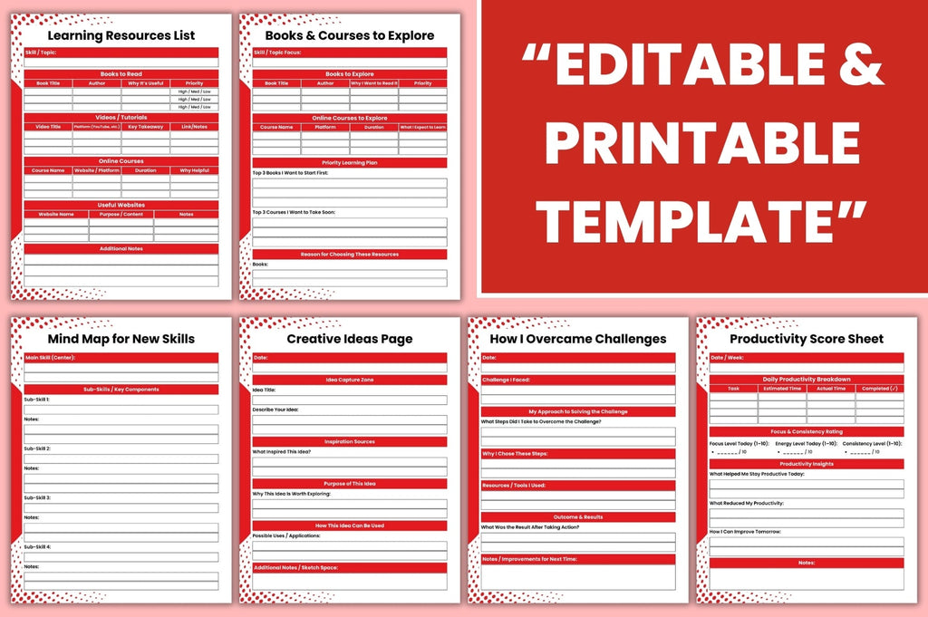 Skill Builder Journal