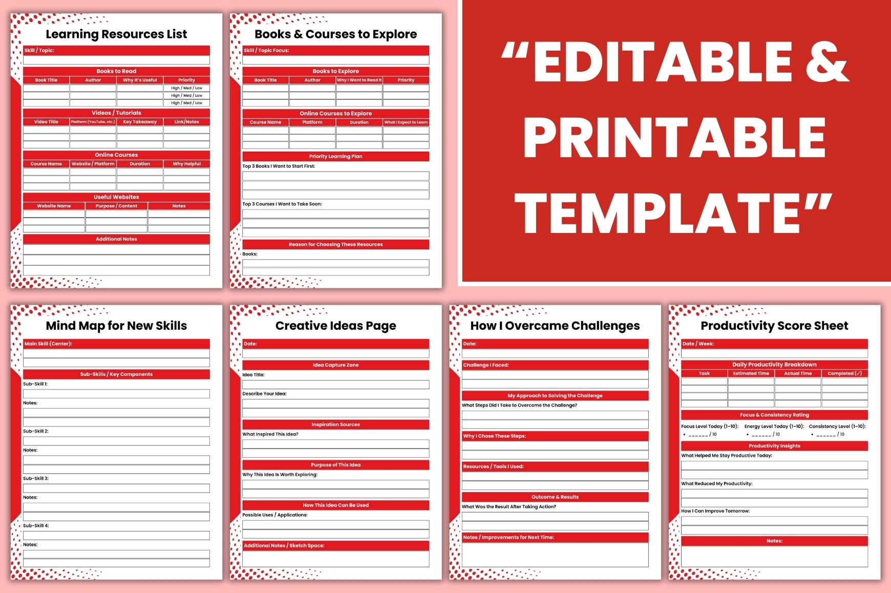 Skill Builder Journal