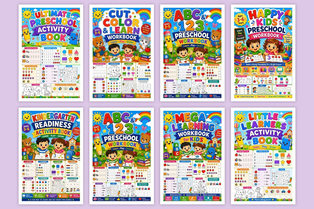 Mega Preschool Activity Book