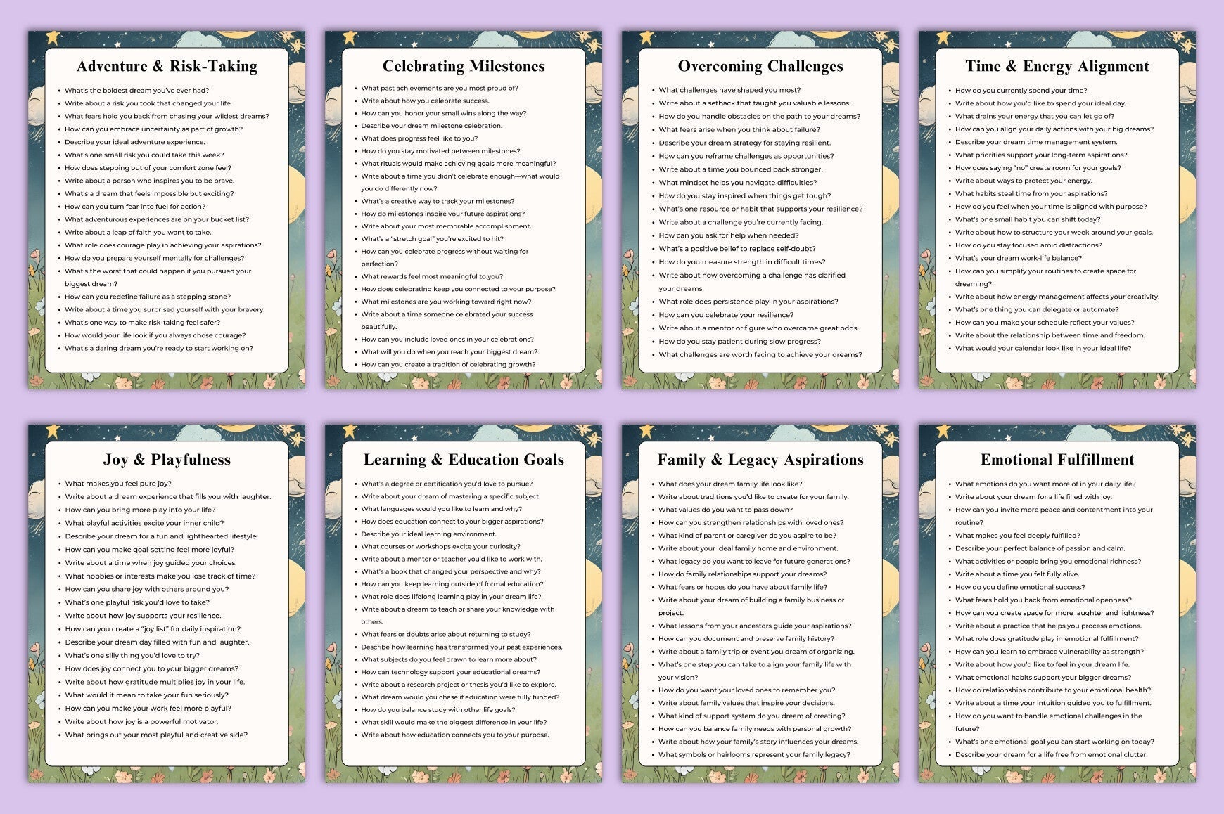 Dreams and Aspirations Planner