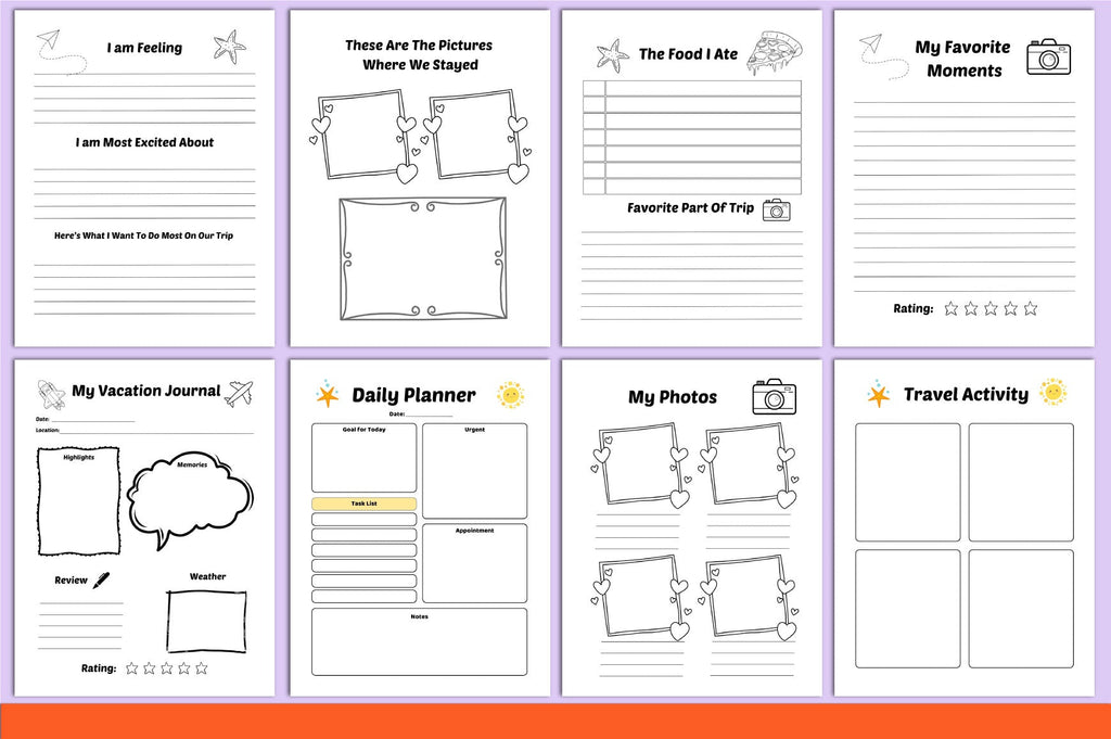 Travel Journal for Kids
