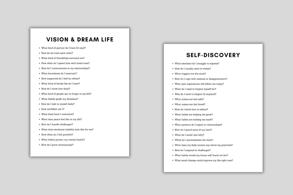 Goal Setting Prompts