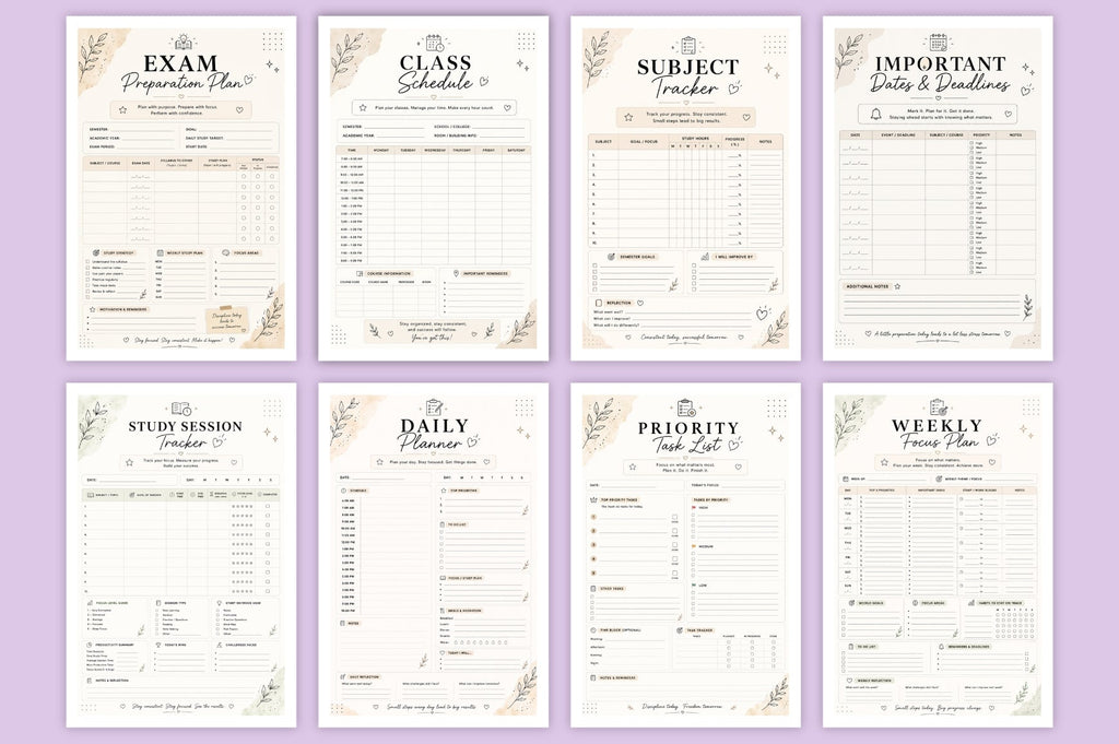 Focus For Students Planner
