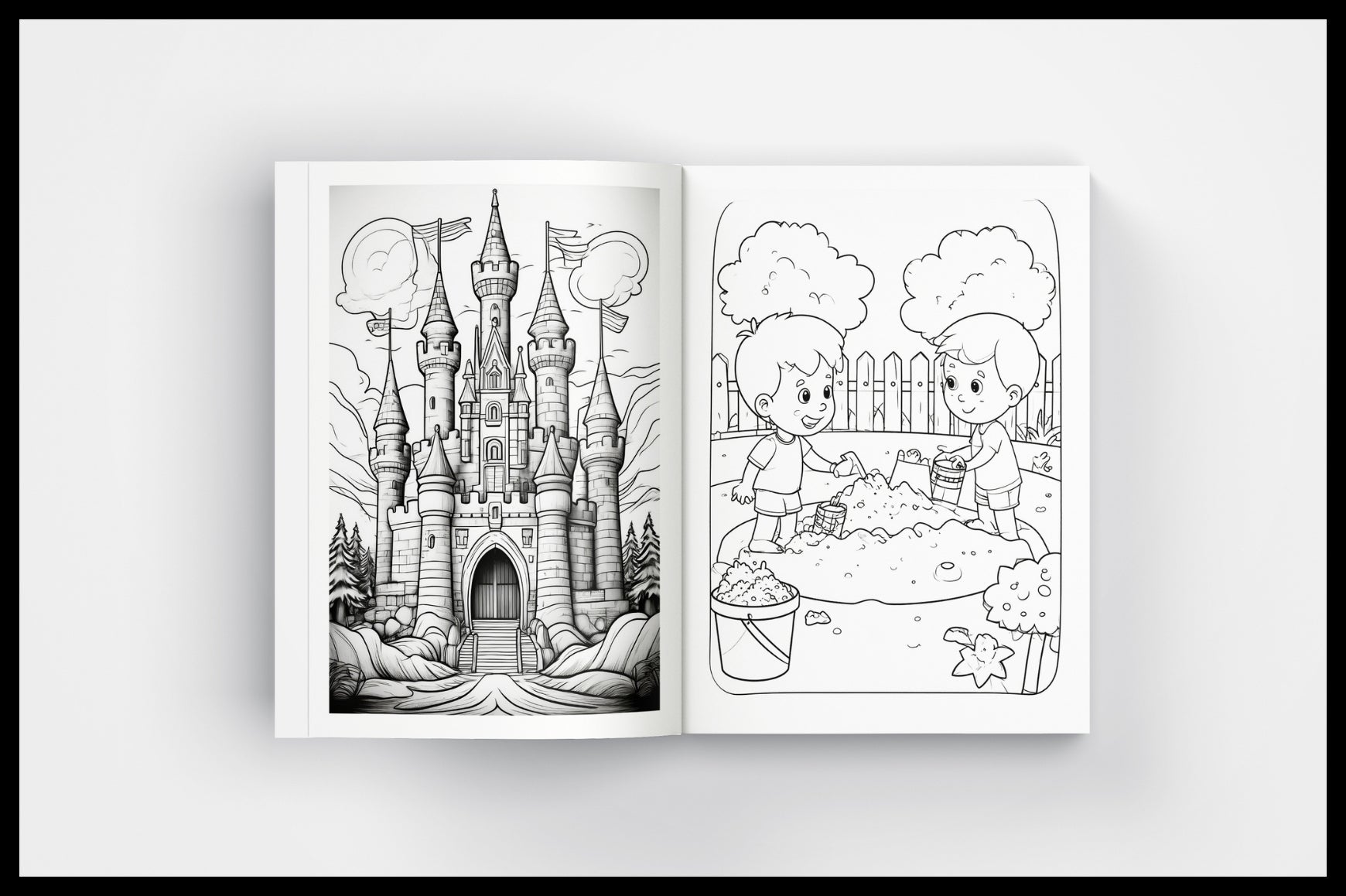 Summer Fun Coloring Book for Kids
