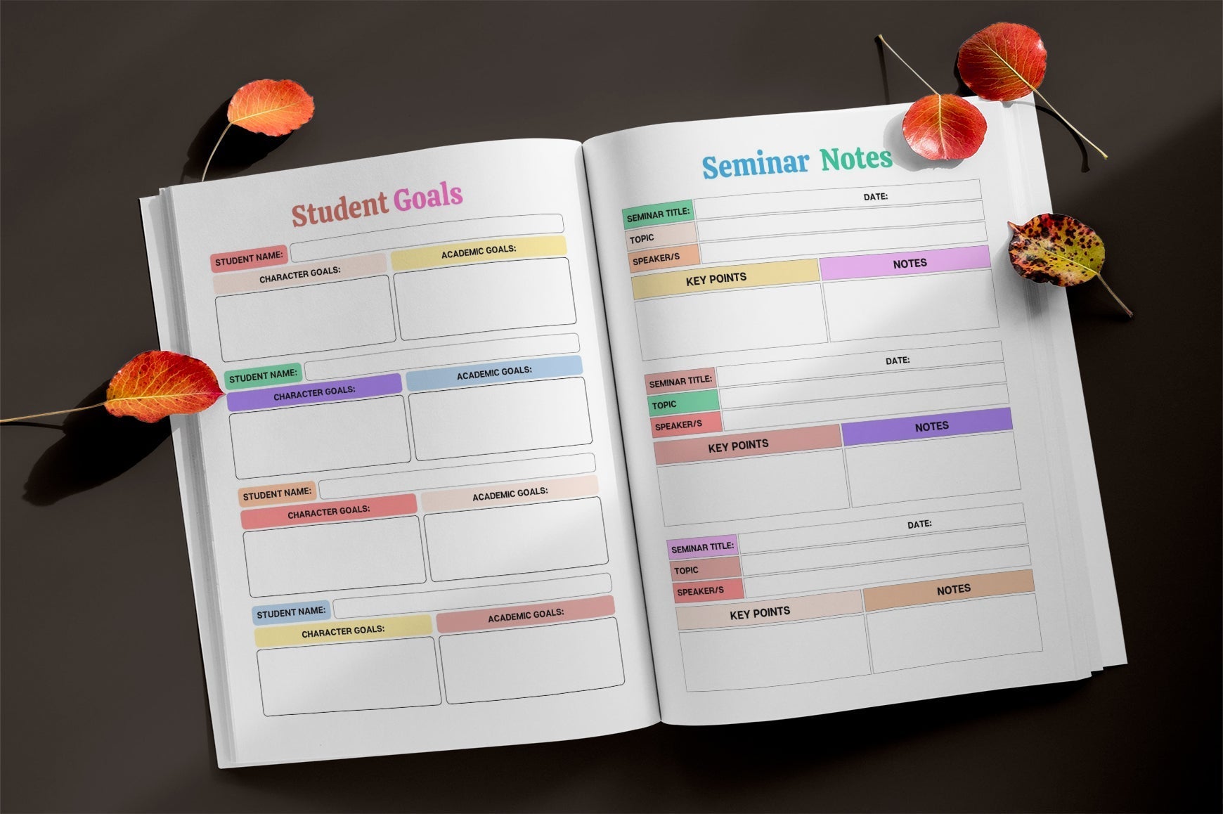 Kids School Planner