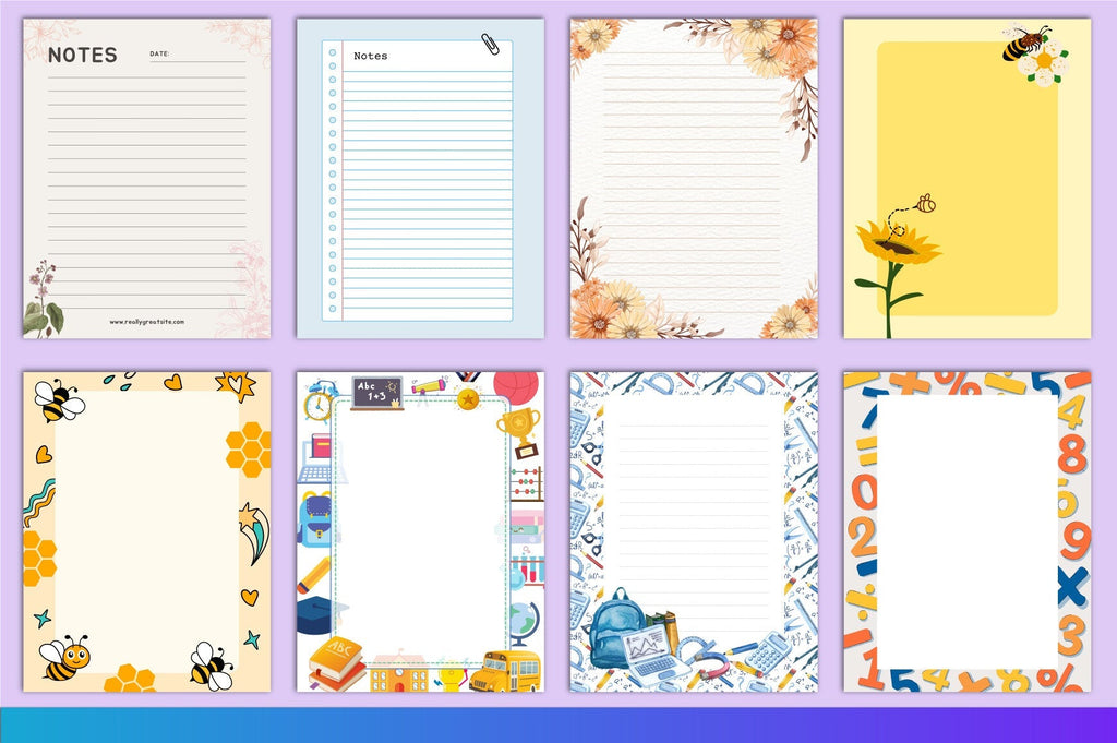 Kids Notebook Planner