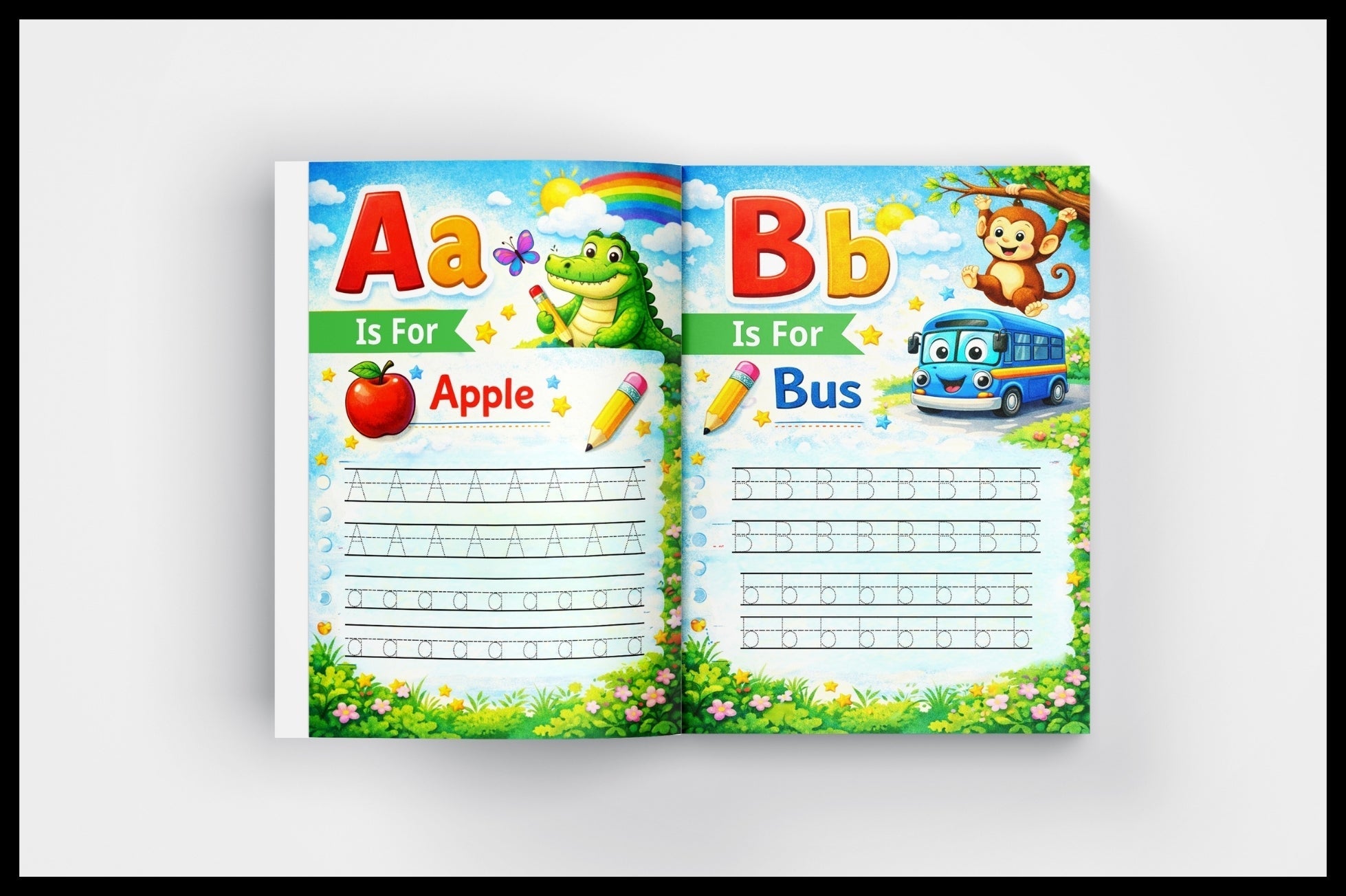 Alphabet Practice Workbook for Kids
